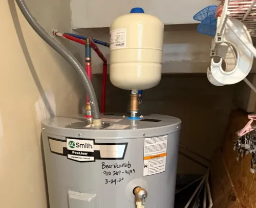 water heater install bottom longs sc